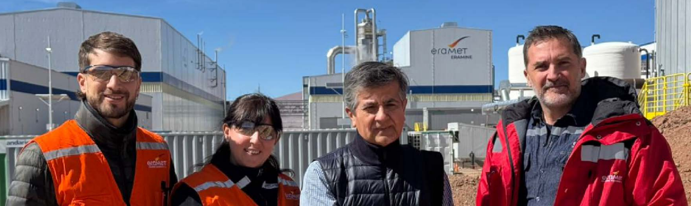 Eramine recibió al secretario de Minería de Salta - Mining Press